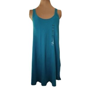 NWT Pink Victoria's Secret Sleepwear Turquoise Tank Women's‎ Medium